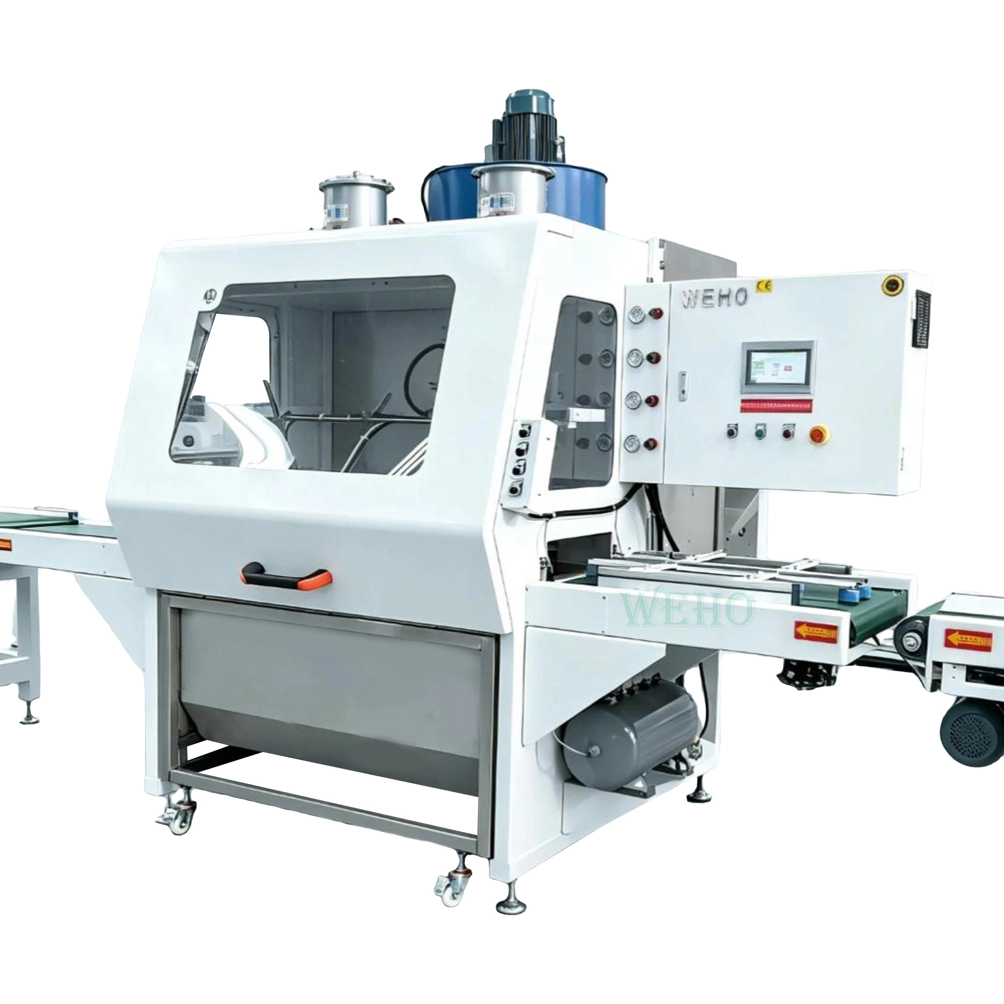 wood linear mouldings line profile spray painting machine | Profile Spraying Machine