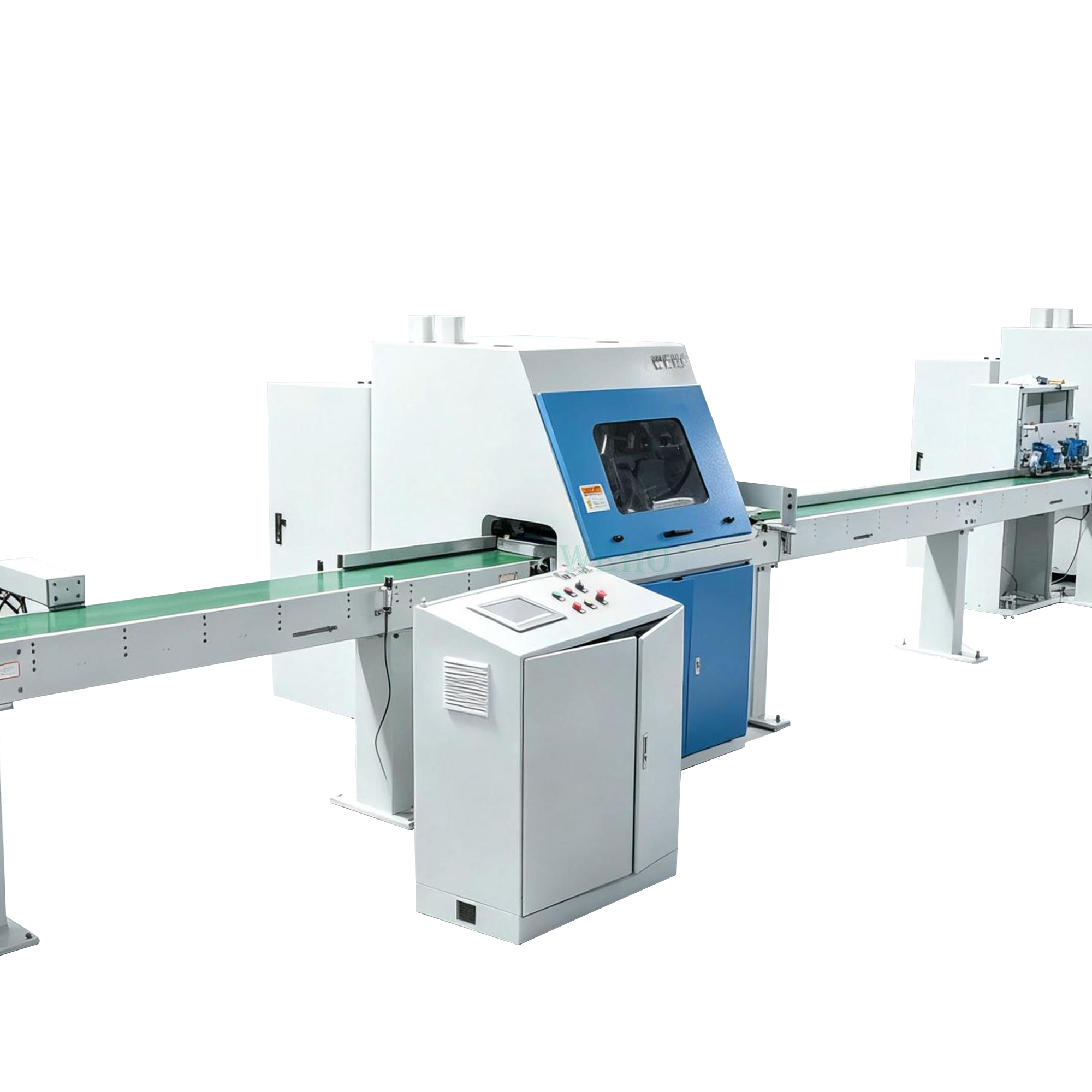 High speed full automatic circular saw wood CNC optimizing cross cut machine