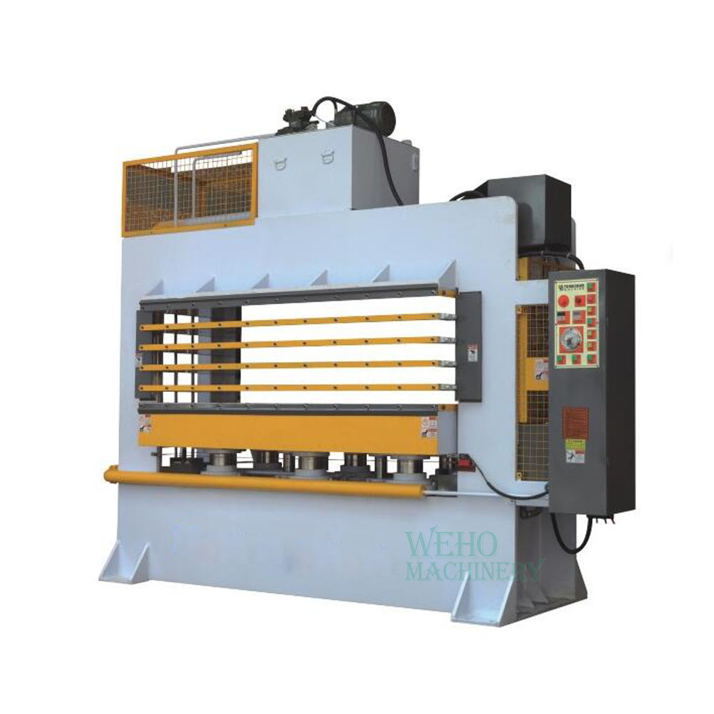Woodworking hydraulic hot pressing machine