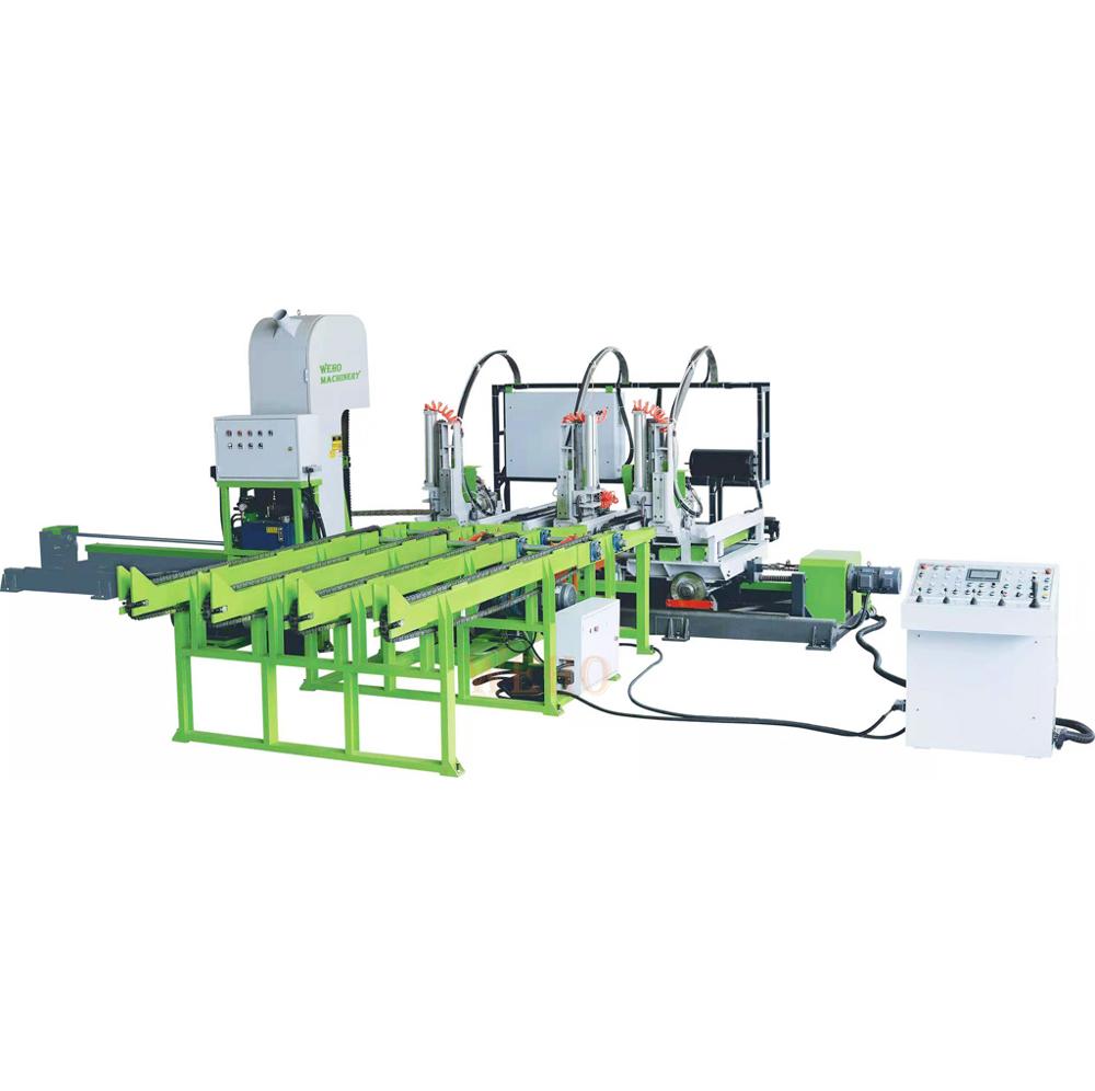 Fully automatic vertical bandsaw